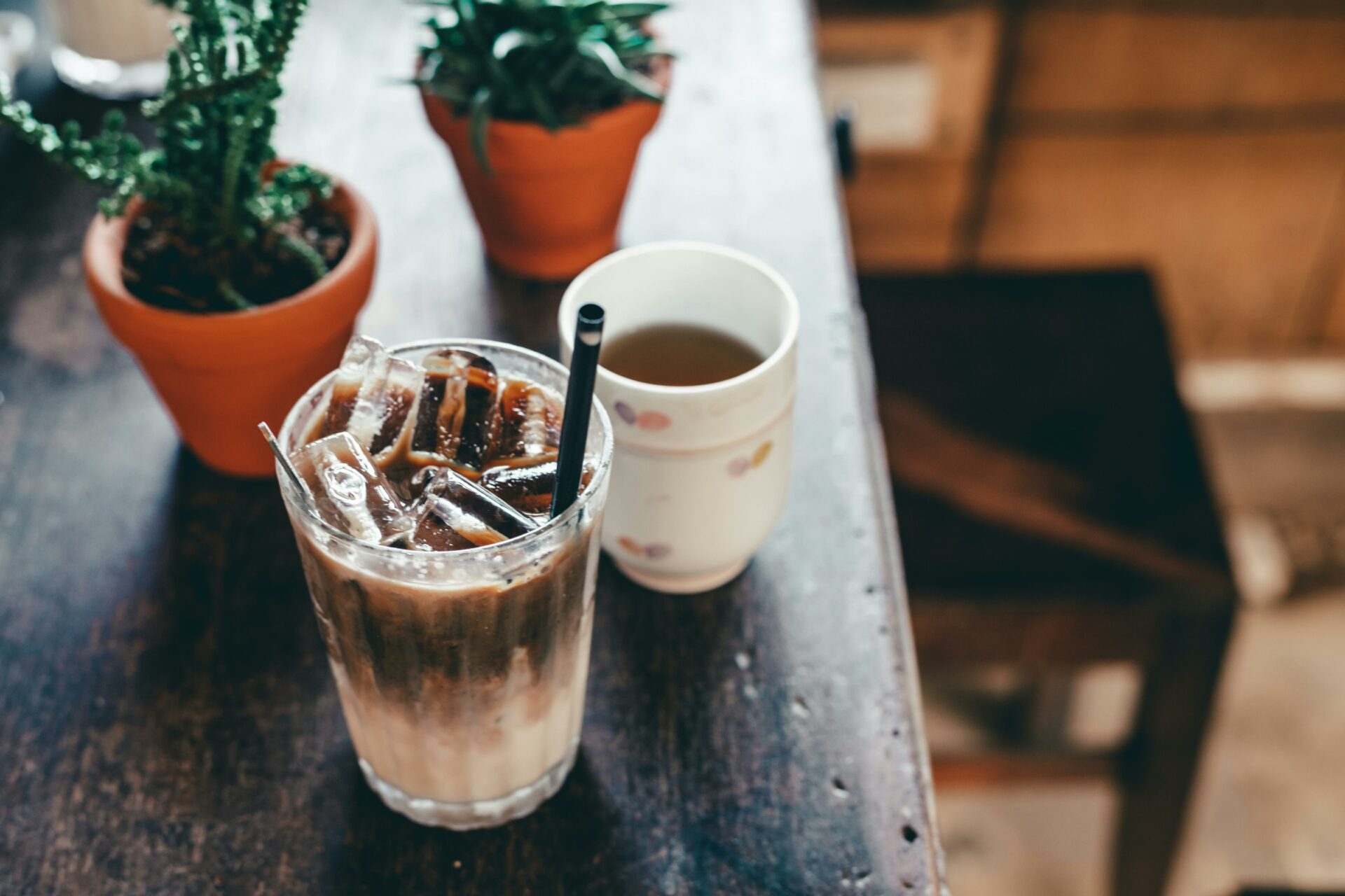Iced Drink in Glass